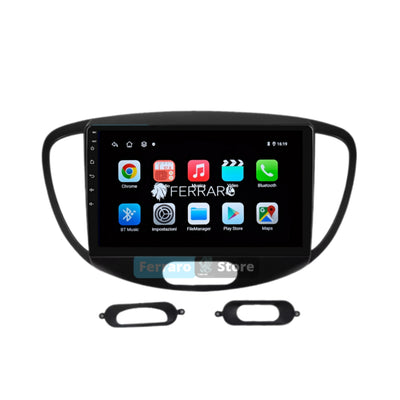 Autoradio per Hyundai i10 9" (2007-2013) Android, Bluetooth, CarPlay, Android Auto, 2GB,4GB/6GB/8GB Ram