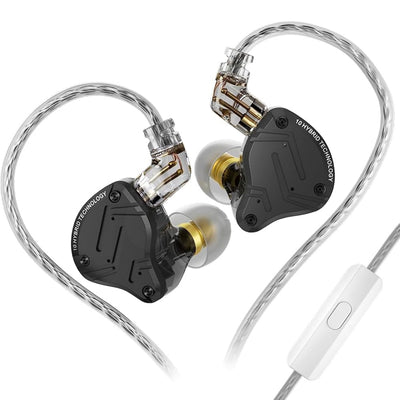 (PRENOTA)  Auricolari KZ ZS12 Pro X, In metallo, In Ear, Monitor cuffie, Sport, Cancellazione del Rumore