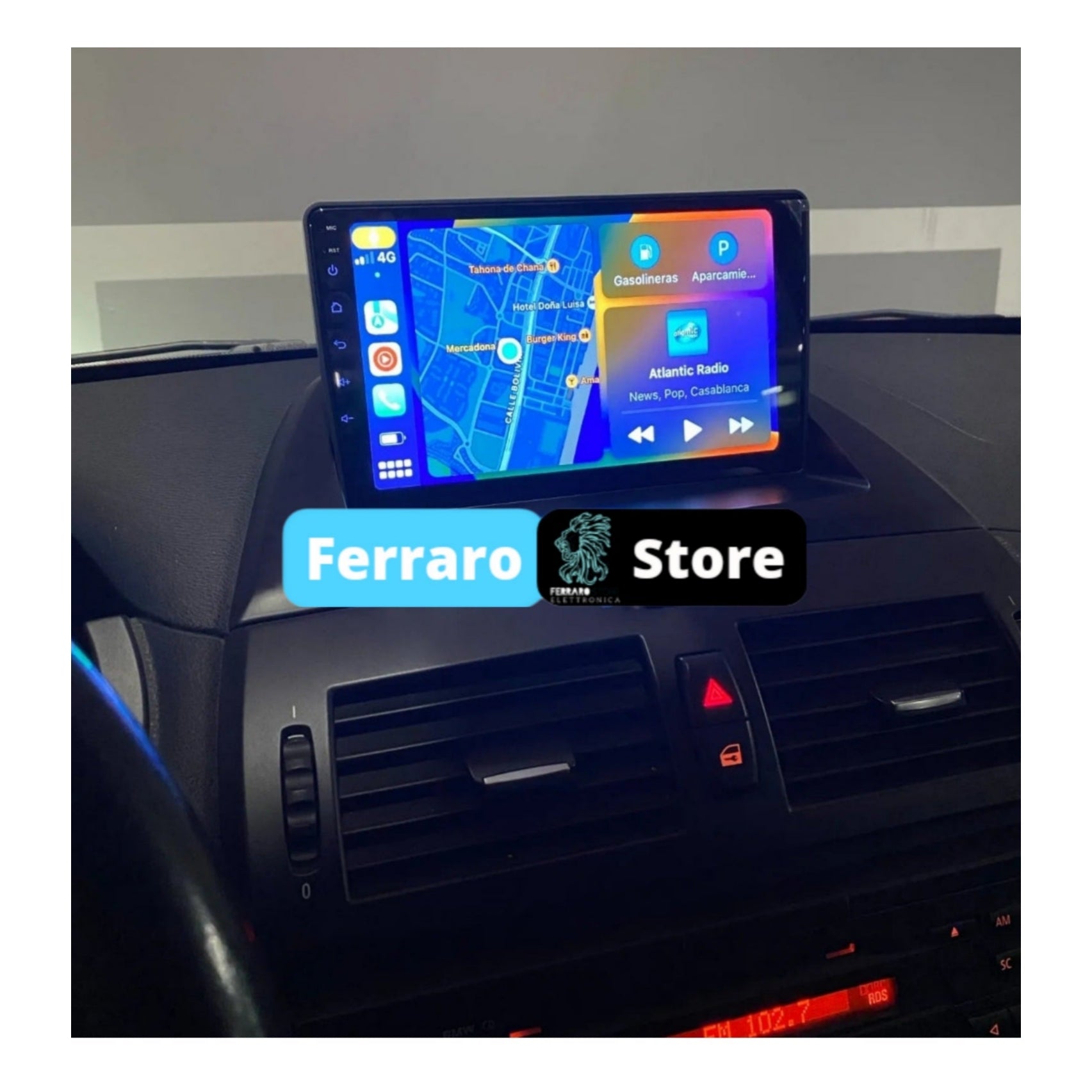 Autoradio per BMW X3 E83 9" (2003-2011) Android, Bluetooth, CarPlay, Android Auto, 2GB/4GB/6GB/8GB Ram
