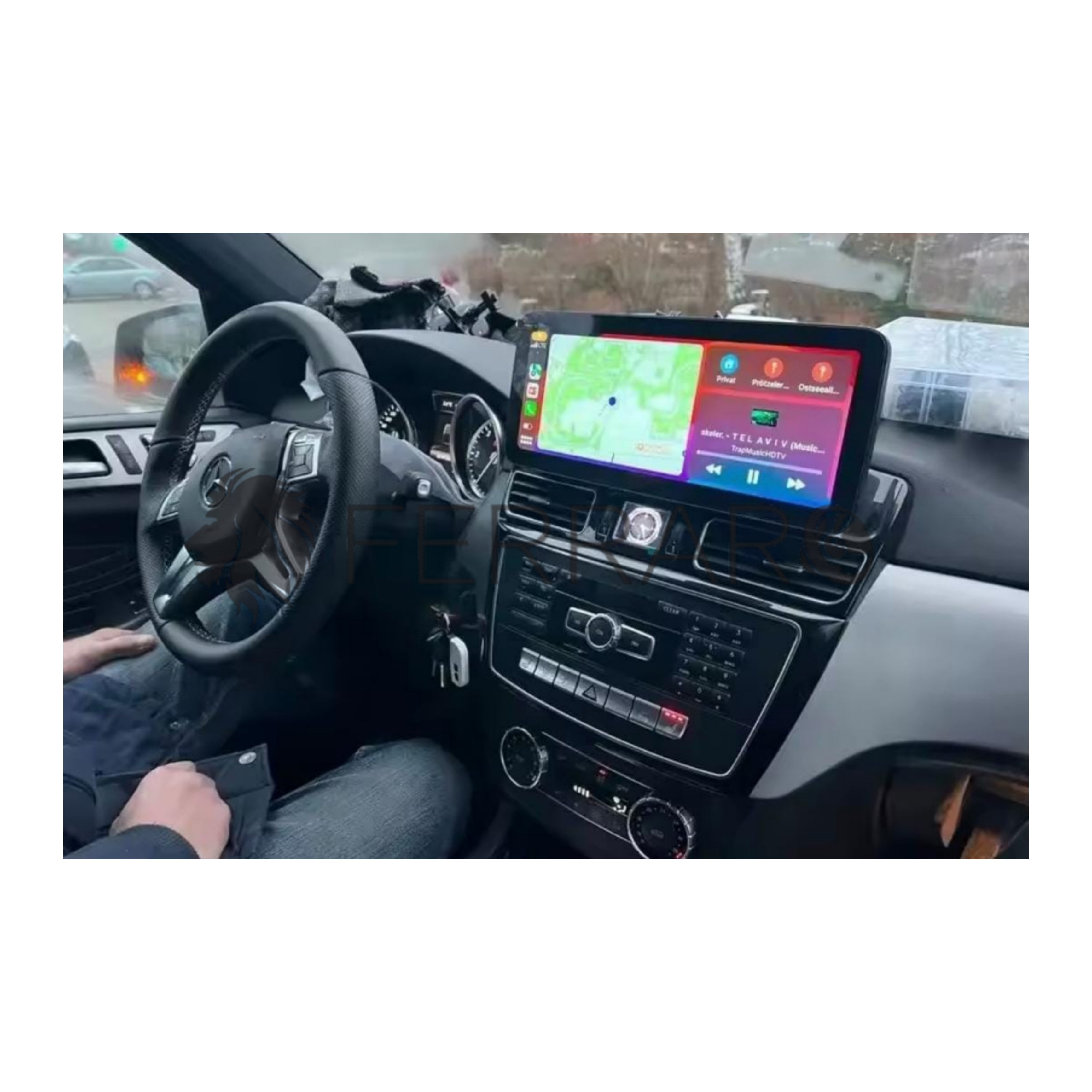 (PRENOTA) Autoradio per Mercedes ML GL x166, GLE w166, GLS 12.3" (2012-2019) Android, Bluetooth, CarPlay, Android Auto, 4/64GB Ram