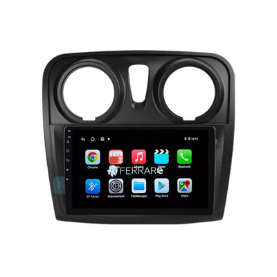 Autoradio per Logan, Sandero, Stepway Symbol 9", Android, Bluetooth, CarPlay, Android Auto, 2GB/4GB/6GB/8GB Ram