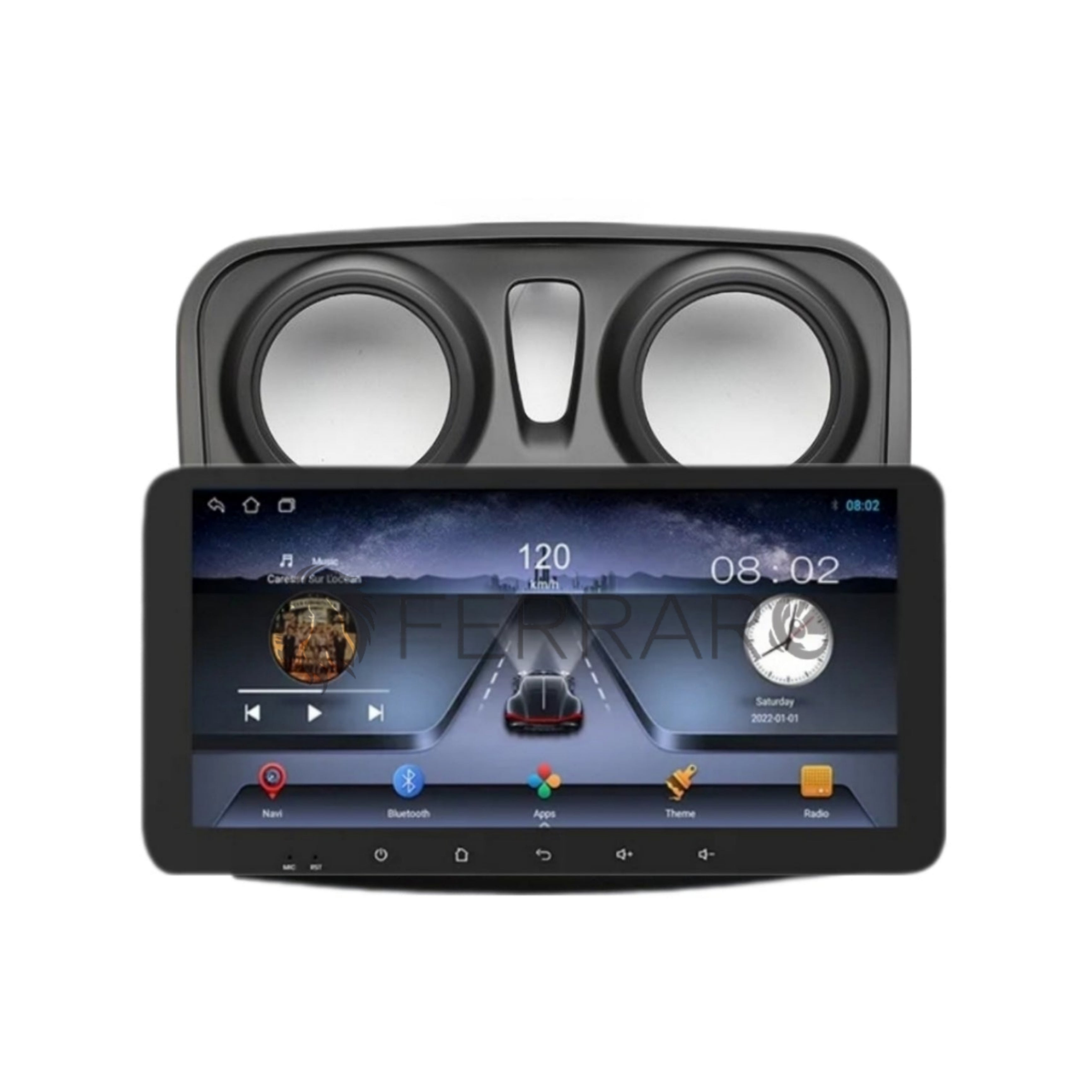 Autoradio per Dacia Sandero | Renault Logan 2 10.35" | Android | Bluetooth | CarPlay | Android Auto | 4/64GB Ram
