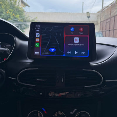 Autoradio per Fiat Tipo 9" (Dal 2016 in Poi) Android, Bluetooth, CarPlay, Android Auto, 2GB/4GB/6GB/8GB Ram