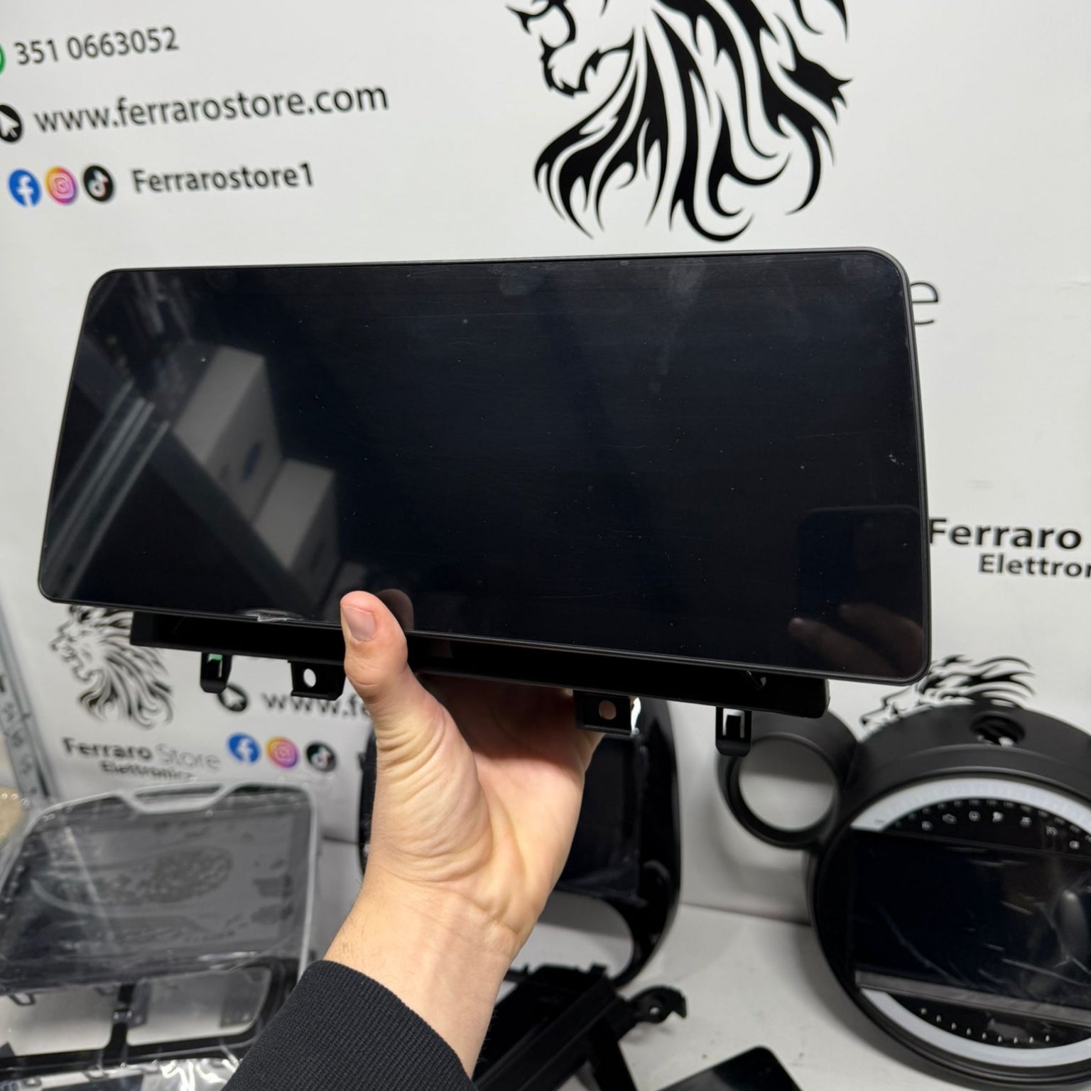 Autoradio per DR4 12.3" (2017-2021) Android, Bluetooth, CarPlay, Android Auto, 4/64GB RAM