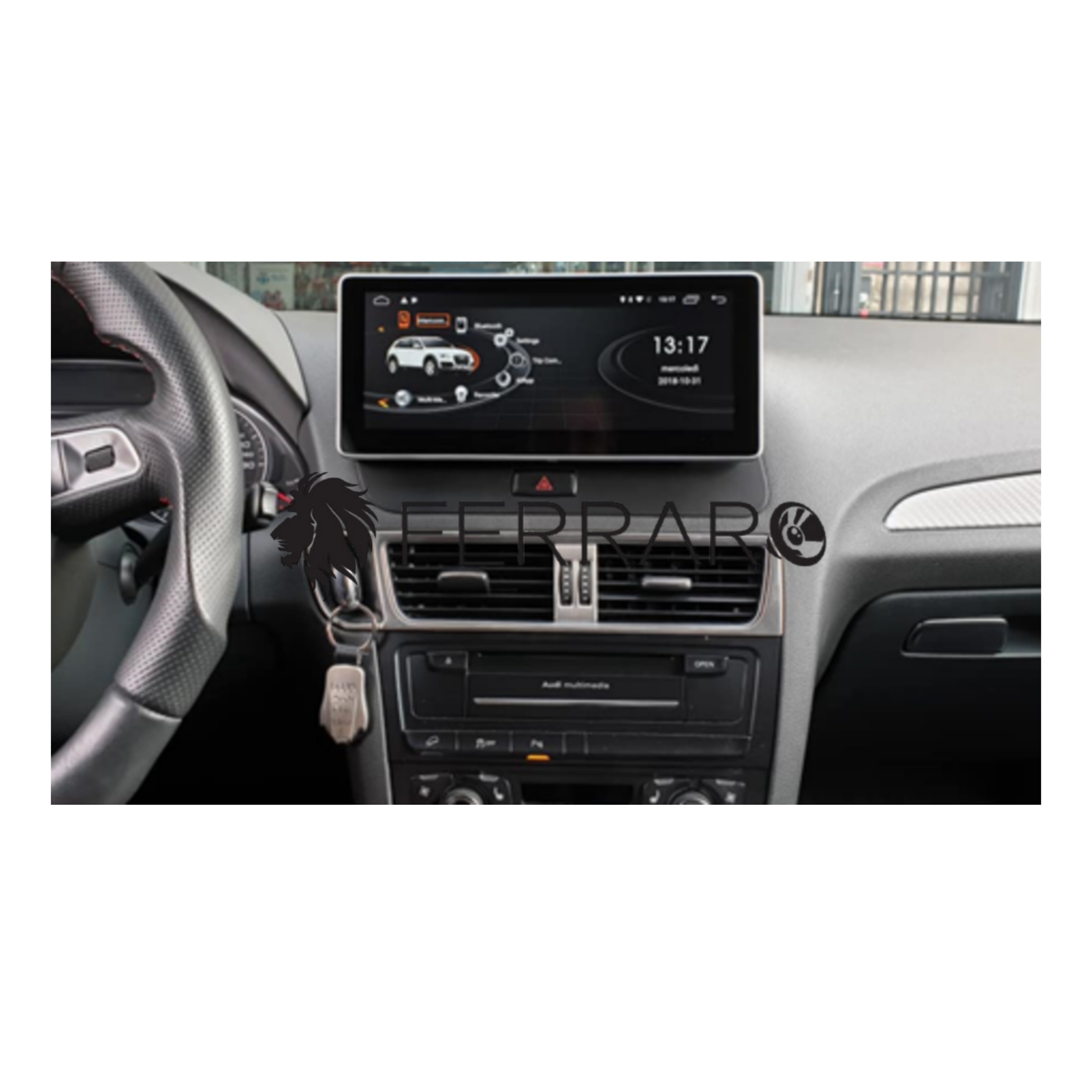 Autoradio per Audi Q5 12.3" (2009-2018) Android, Bluetooth, CarPlay, Android Auto, 4/64GB Ram