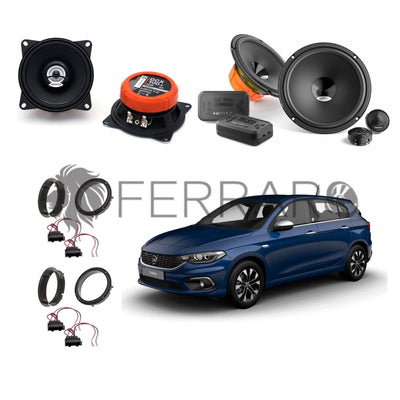 Hertz Kit 6 Casse, DSK 165.3, DCX 100.3, Ant/Post per Fiat TIPO II 2