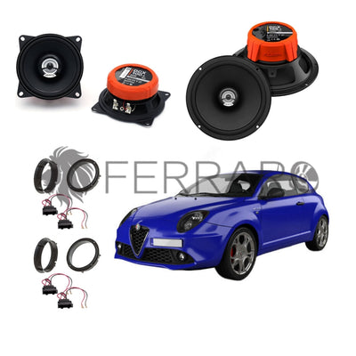 Hertz Kit 4 Casse, DCX 165.3, DCX 100.3, Ant/Post, Alfa Romeo Mito