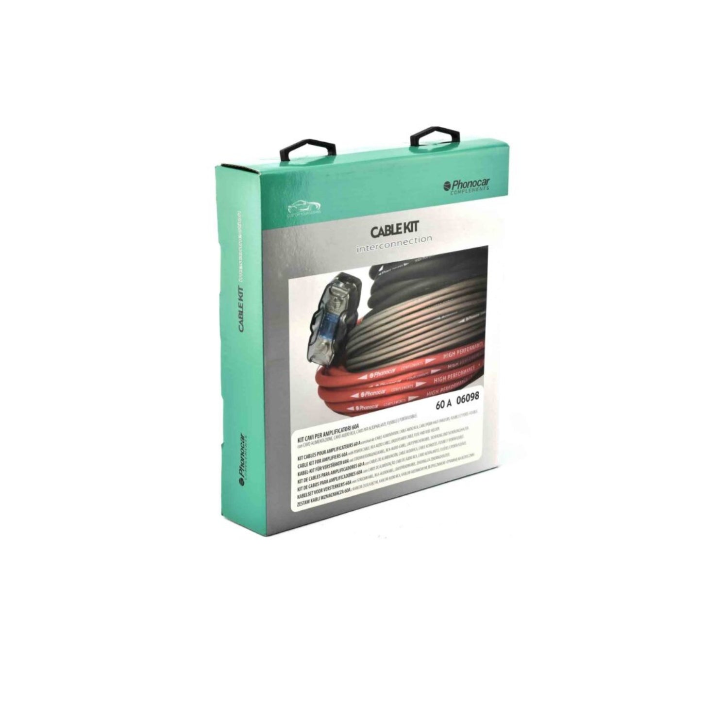 Hertz Sound  Amplificatore HCP4 2/3/4 Canali 760w, Subwoofer DBX 30.3 1000w, Set Cavi