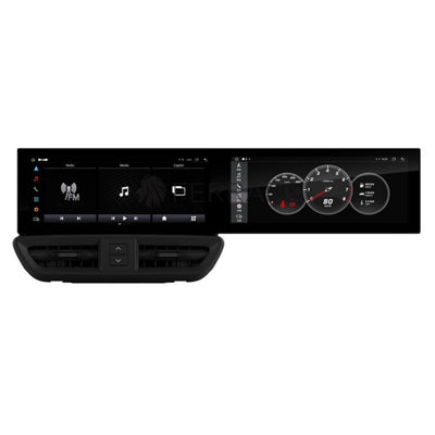 (PRENOTA) Autoradio per Porsche Cayenne 12.3" + 12.3" (2010-2017) Android, Bluetooth, CarPlay, Android Auto, 8/128GB Ram