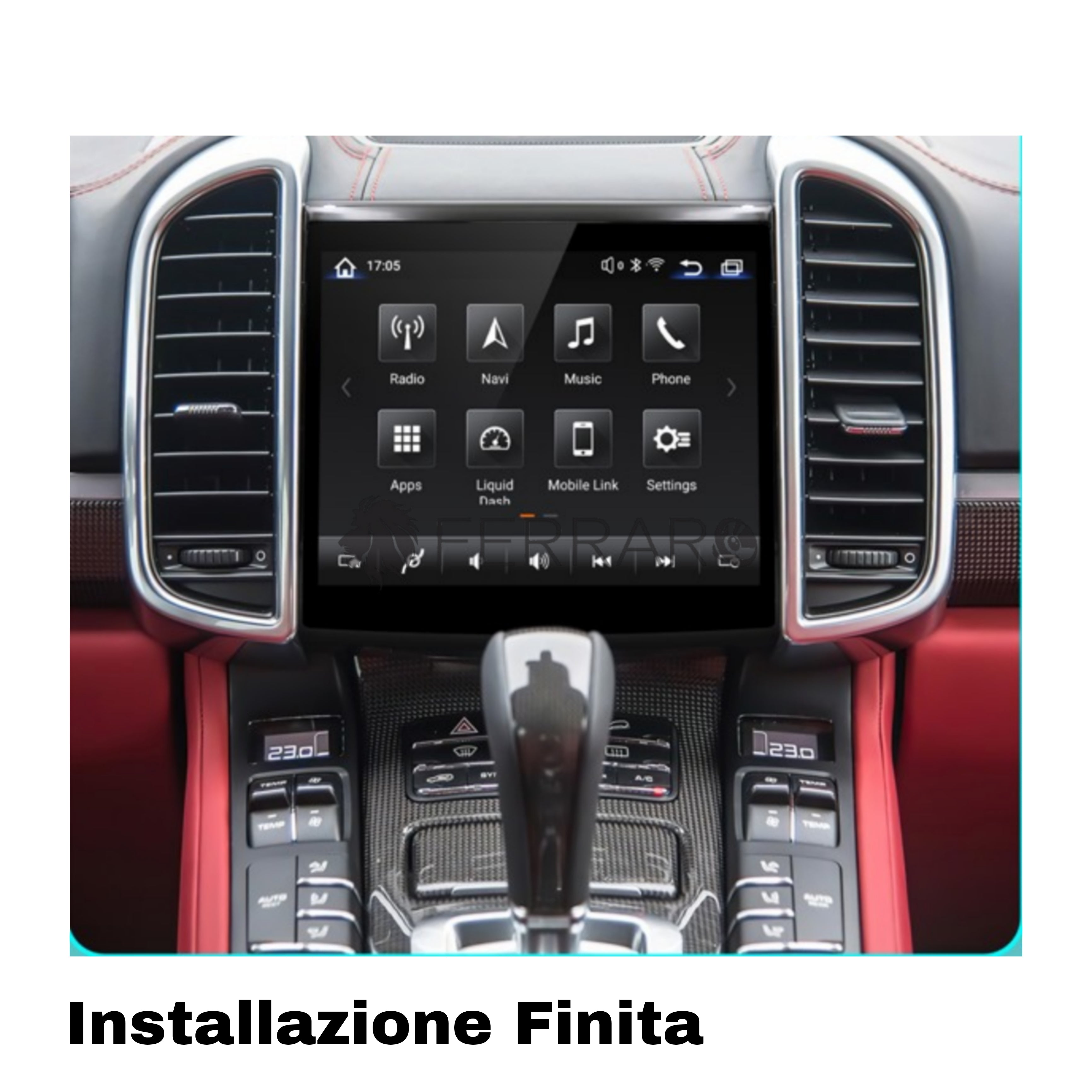 (PRENOTA) Autoradio per Porsche Cayenne 8.4" (2010-2017) Android, Bluetooth, CarPlay, Android Auto, 4/64GB Ram
