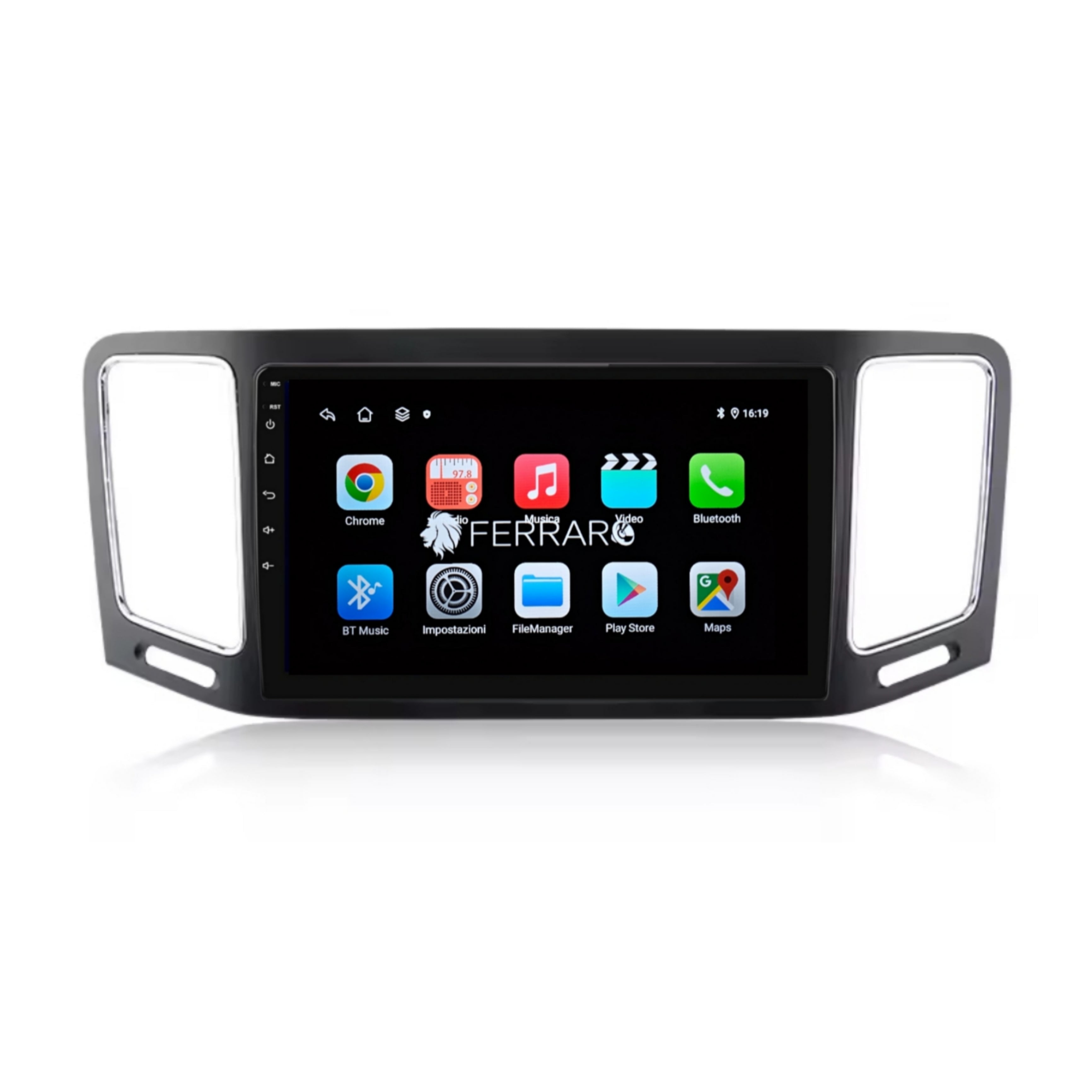 Autoradio per Volkswagen Sharan 9" (2010-2021) Android, Bluetooth, CarPlay,  Android Auto, 2GB/4GB/6GB/8GB Ram