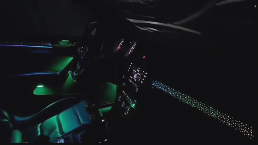 (PRENOTA) Ambient Light per Volkswagen Golf 7, VII (2014-2021), 256 Colori RGB, APP