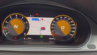 Virtual Cockpit 12.3" Volkswagen Polo (2009-2016) HD Ultra, CarPlay e Android Auto