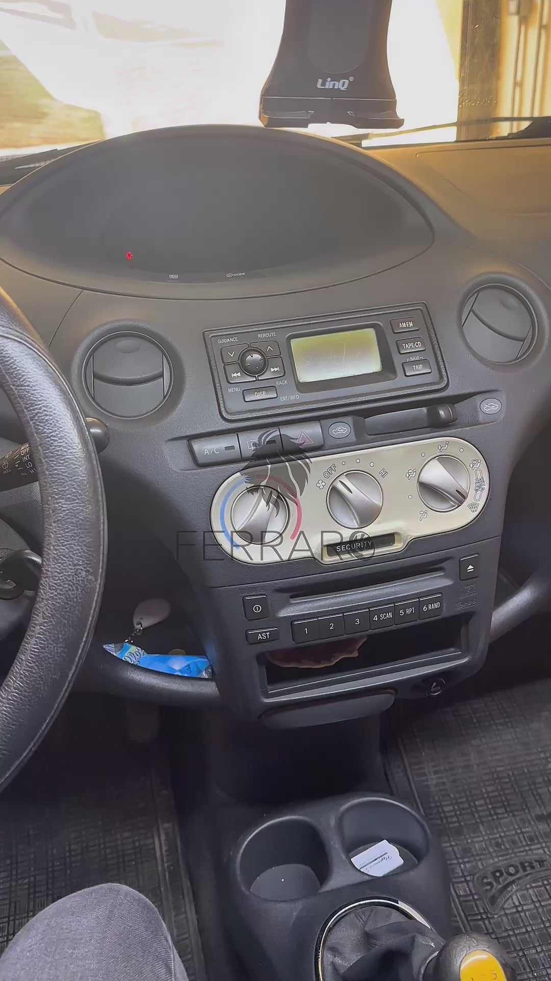 Autoradio per Toyota Yaris 7" (1999-2005) Bluetooth, Radio, USB, CarPlay, Android Auto