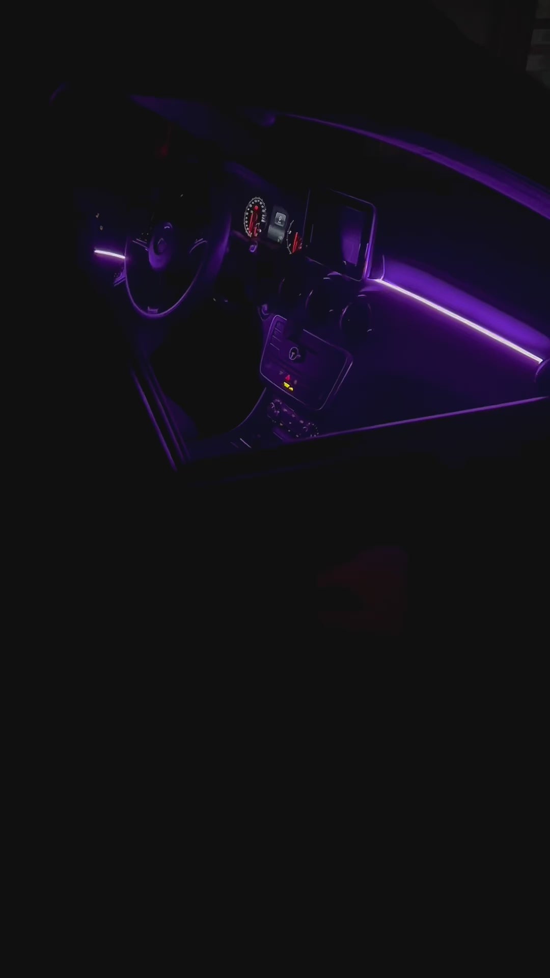 Ambient Light Pro, Universale, Luci Ambiente con Comando da App, RGB Led Interior, Led Dinamico