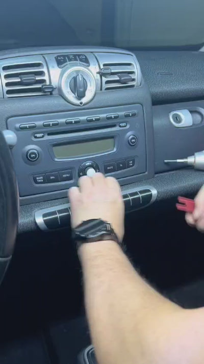 Autoradio per Smart 451 9" 2K (2002-2015) Android, Bluetooth,  CarPlay, Android Auto, 12/256GB Ram