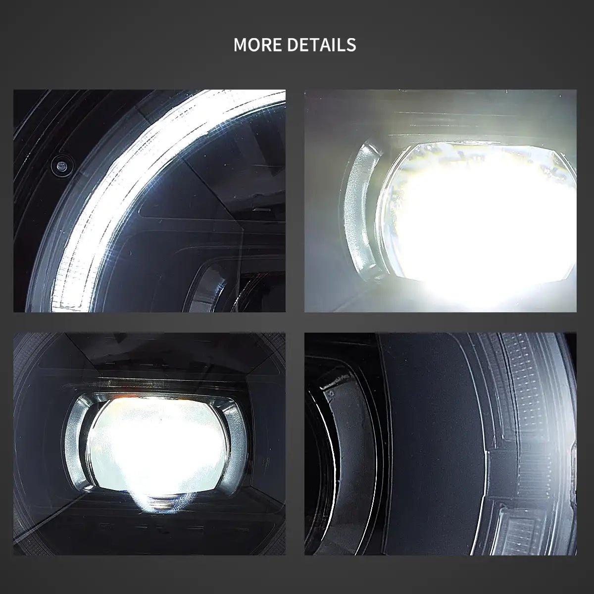 (PRENOTA) Fanali  Anteriore Completo per Jeep Wrangler JL 4ª Serie (2017-2025) a LED