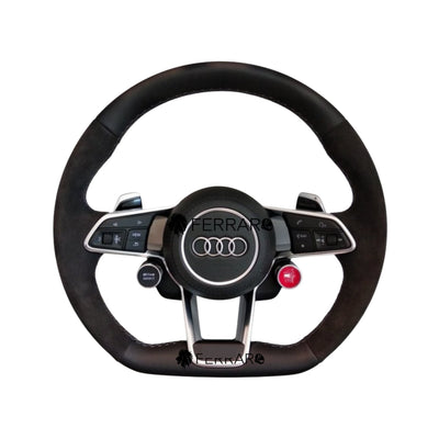 (PRENOTA) Volante per Audi, Galvanica, Filettatura, Pulsanti, RS