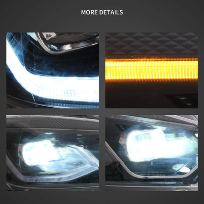 (PRENOTA) Fanali Anteriore Completo per Volkswagen Golf VI, MK6 (2008-2012) a LED