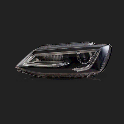 (PRENOTA) Fanali Anteriore Completo per Volkswagen Jetta MK6 (2011-2018) a LED