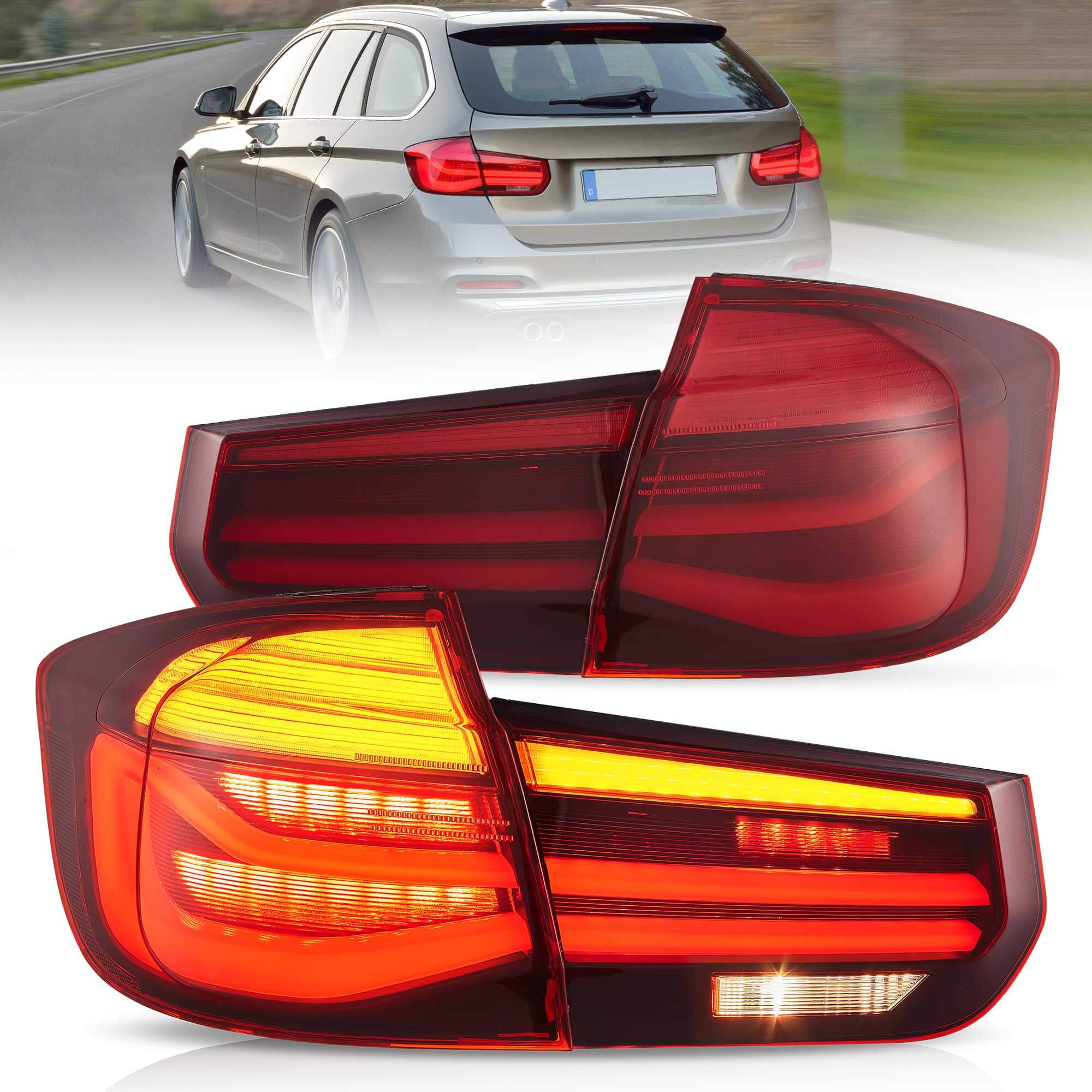 (PRENOTA) Fanali Posteriore Completo per BMW Serie 3 F31, Touring Station Wagon (2012-2019) a LED