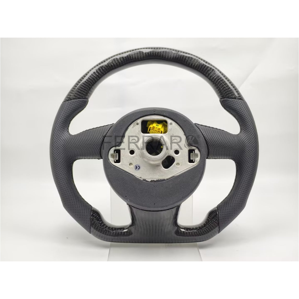 (PRENOTA) Volante per Audi, Carbonio, Linea Nera, S