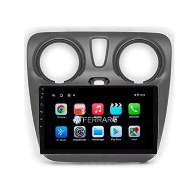 Autoradio per Logan, Sandero, Stepway Symbol 9", Android, Bluetooth, CarPlay, Android Auto, 2GB/4GB/6GB/8GB Ram