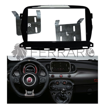 Mascherina 2DIN per Fiat 500s (2016+)