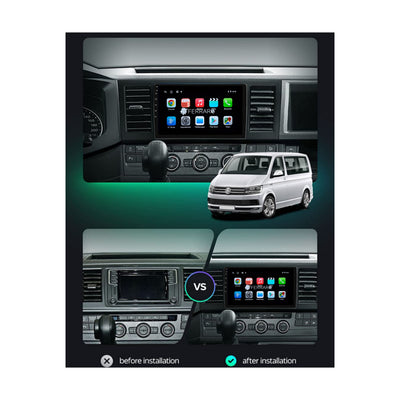 Autoradio per Volkswagen Trasporter 6 T6.1 9" (2015-2024) Android, Bluetooth, CarPlay, Android Auto, 2GB/4GB/6GB/8GB Ram