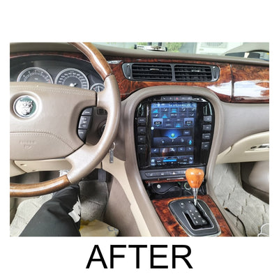 (PRENOTA) Autoradio per Jaguar S-Type 9.7" (1999-2007) Android, Bluetooth, CarPlay, Android Auto, 4/64GB Ram