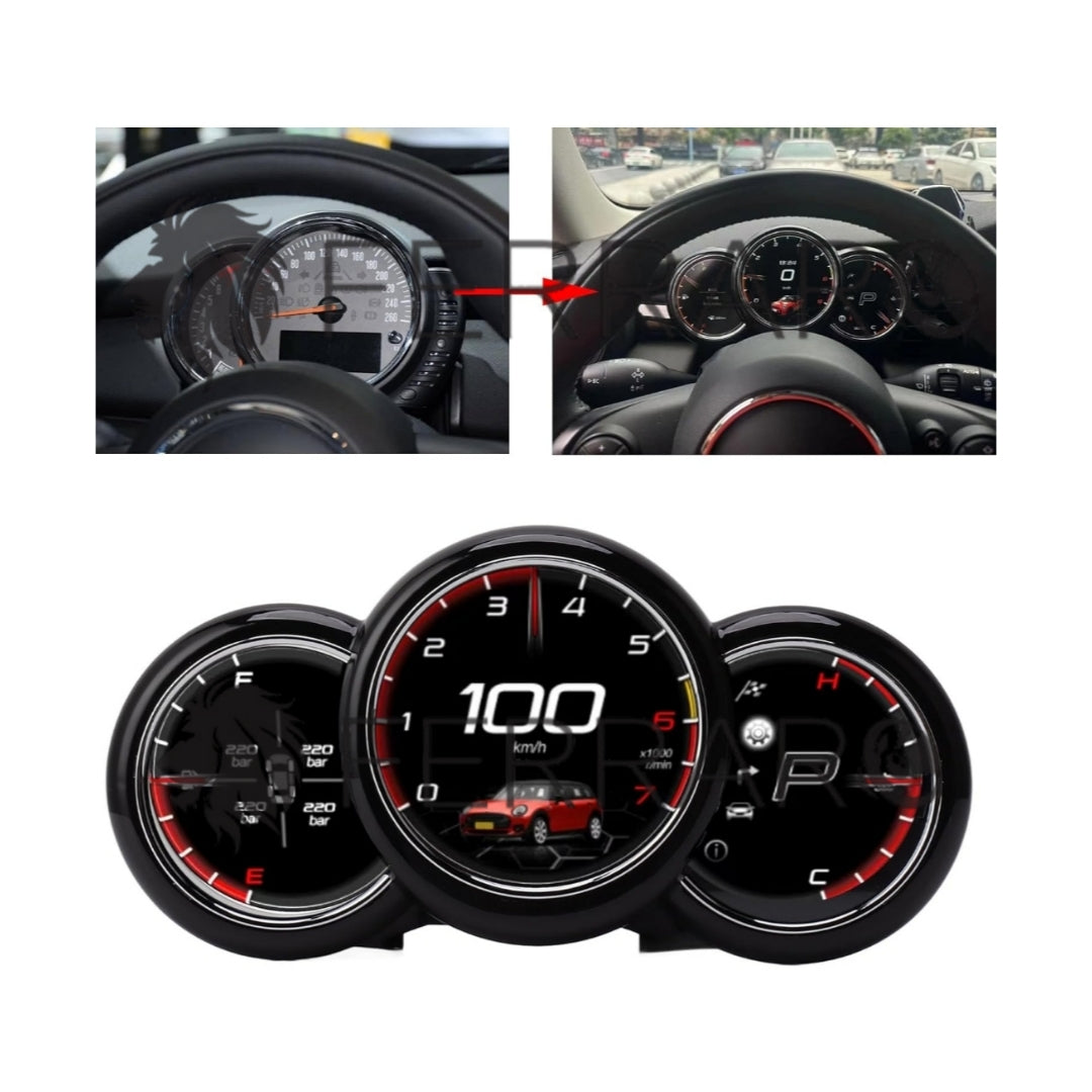 (PRENOTA) Virtual Cockpit 12" Mini F60, F54, R61, F56, F57 (2014-2024), HD Ultra, CarPlay e Android Auto