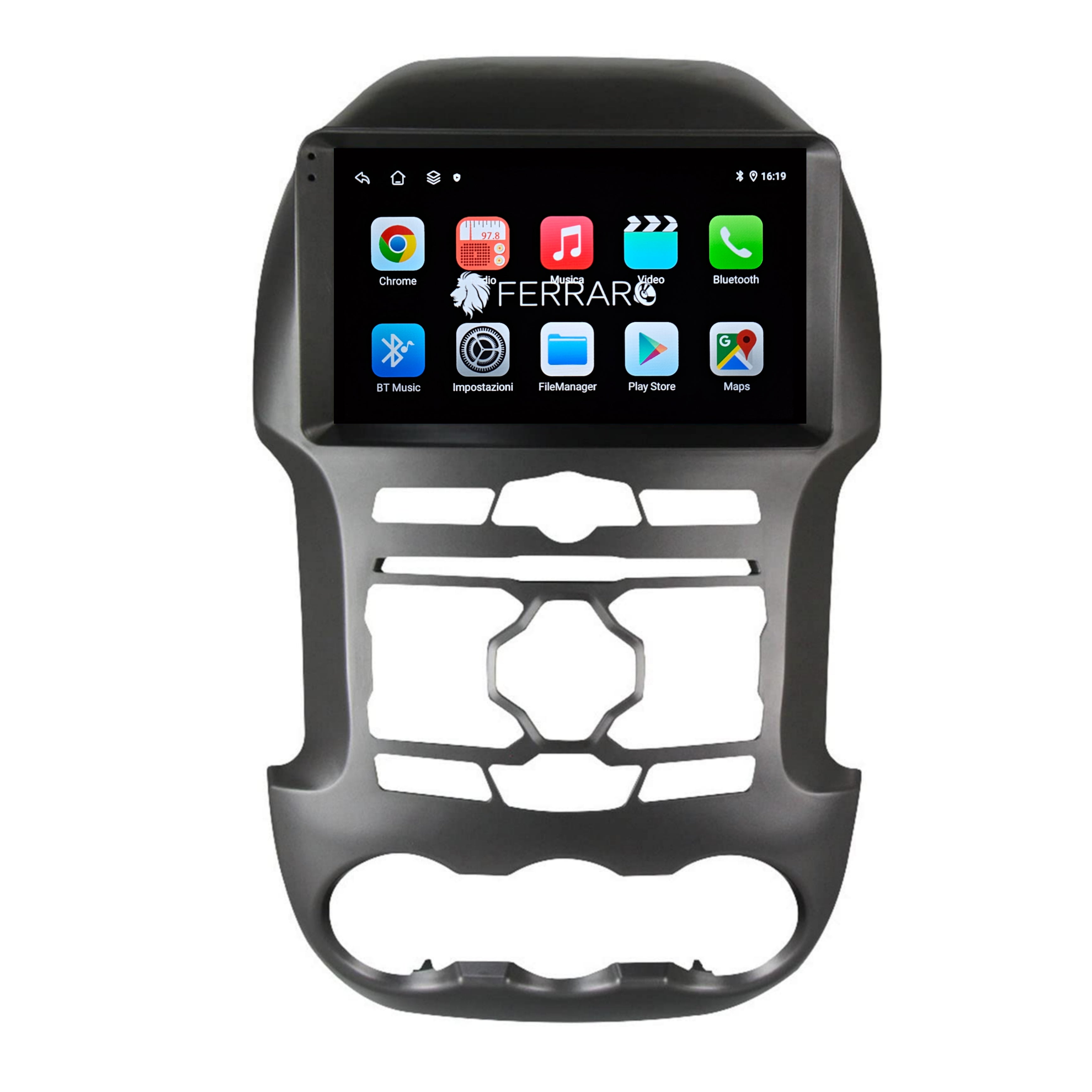 Autoradio per Ford Ranger T6 9" (2011-2015) Android, Bluetooth, CarPlay, Android Auto, 2GB/4GB/6GB/8GB Ram