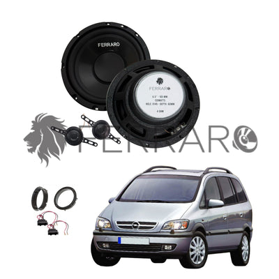 FerraroStore Kit 2 Altoparlanti, ASK-165.2, Anteriore, Opel Zafira A (1999-2005)