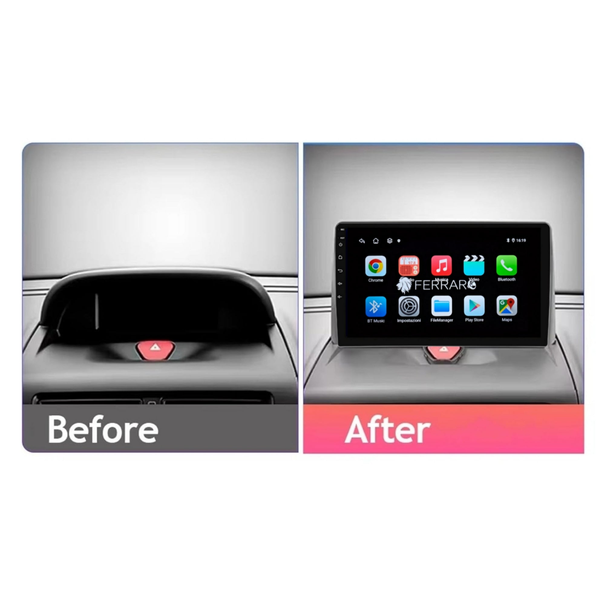 Autoradio per Peugeot Expert 9" | 2007-2016 | Android | Bluetooth | CarPlay | Android Auto | 2GB/4GB/6GB/8GB Ram