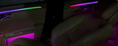 (PRENOTA) Ambient Light per Mercedes Classe S W221 (2005-2013), 256 Colori , APP