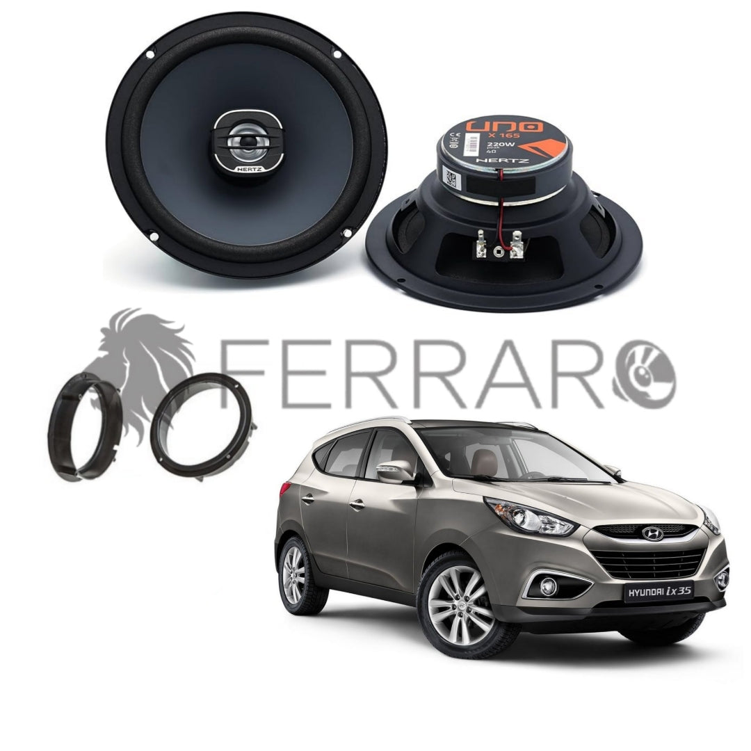 Hertz Kit 2 Casse, X 165, Ant o Post, Hyundai IX35