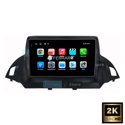 Autoradio per Ford Escape | Kuga 2 | C-Max 9" 2K | 2012-2015 | Android | Bluetooth | CarPlay | Android Auto | 12/256GB Ram