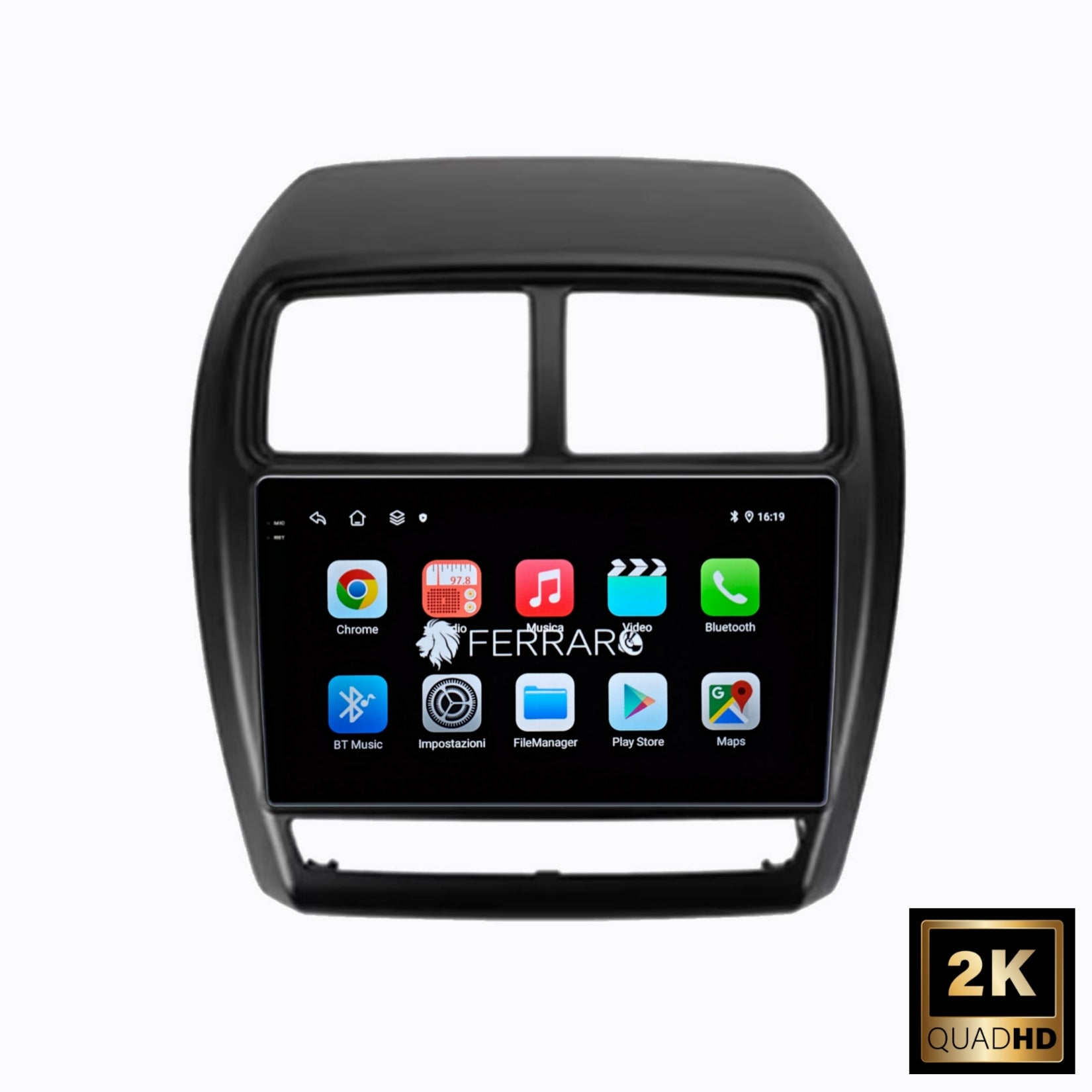 (PRENOTA) Autoradio per Mitsubishi ASX 9" 2K (2016-2019) Android, Bluetooth, CarPlay, Android Auto, 12/256GB Ram
