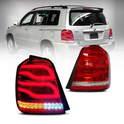 (PRENOTA) Fanali Posteriore Completo per Toyota Highlander (2001-2007) a LED