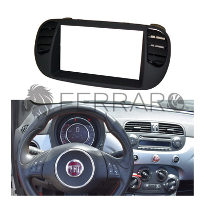 Mascherina 2DIN per Fiat 500s (2007-2015)