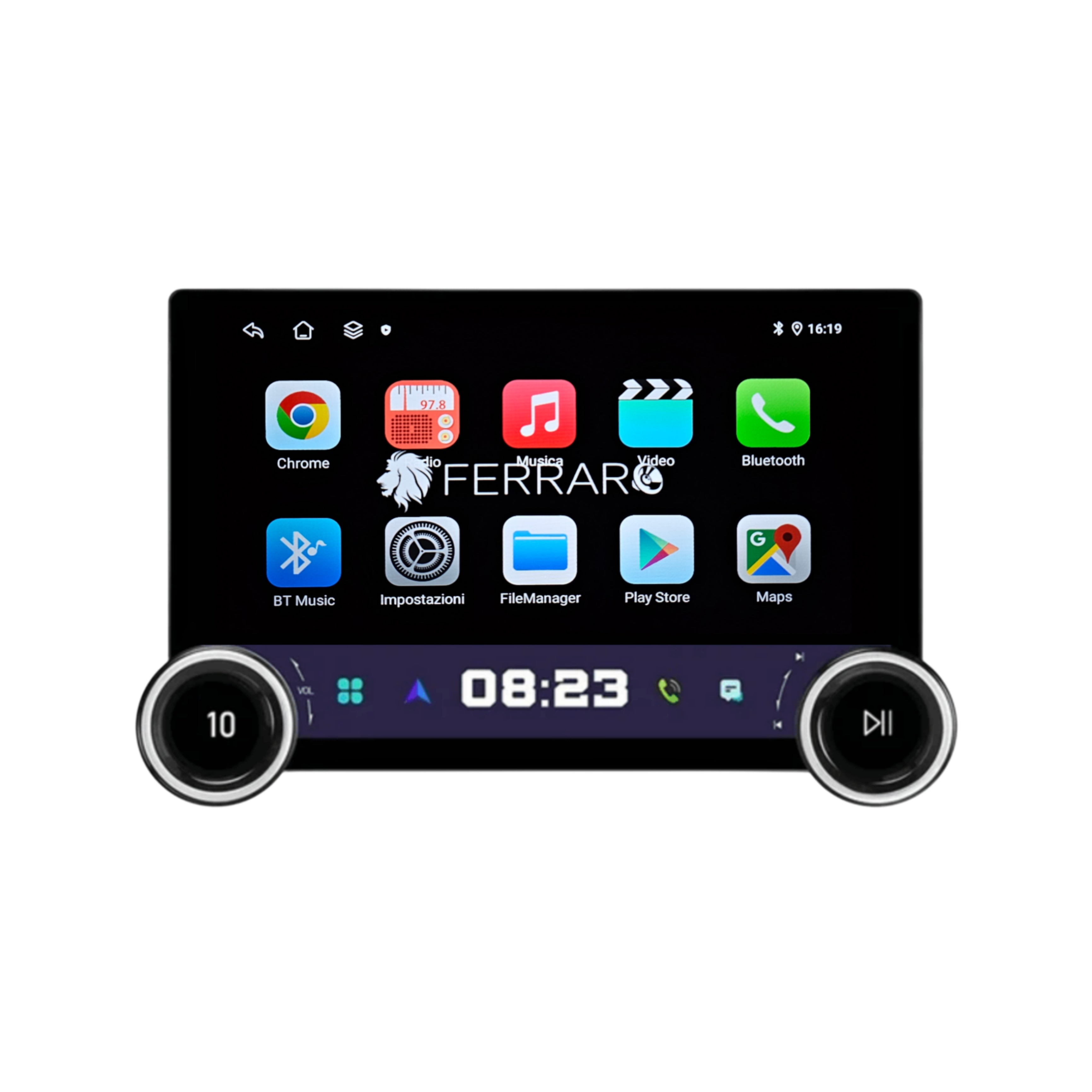 Autoradio per Smart 453 11.8" 2K | 2014-2020 | Android | Bluetooth | CarPlay | Android Auto | 4/64GB Ram