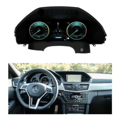 (PRENOTA) Virtual Cockpit 12.3" per Mercedes Classe E, W207, W212, HD Ultra, CarPlay e Android Auto