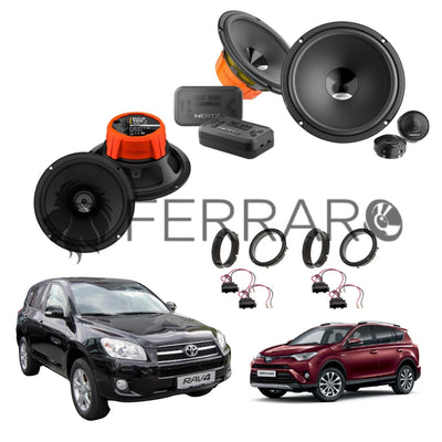 Hertz Kit 6 Casse | DSK 165.3 | DCX 165.3 |  Ant/Post | Toyota RAV4 (Dal 2006)