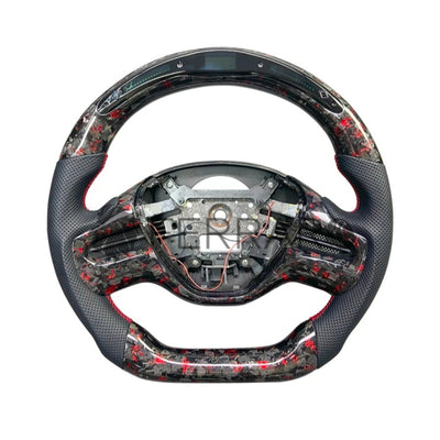 (PRENOTA) Volante Sportivo per Honda Civic (2011-2017), Carbonio, Customizzato in Pelle