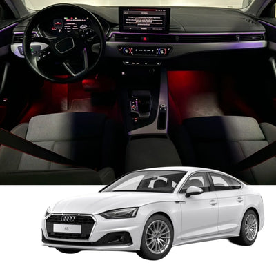 (PRENOTA) Ambient Light per Audi A4, A5, S5, B9 (2017-2025), 256 Colori, APP