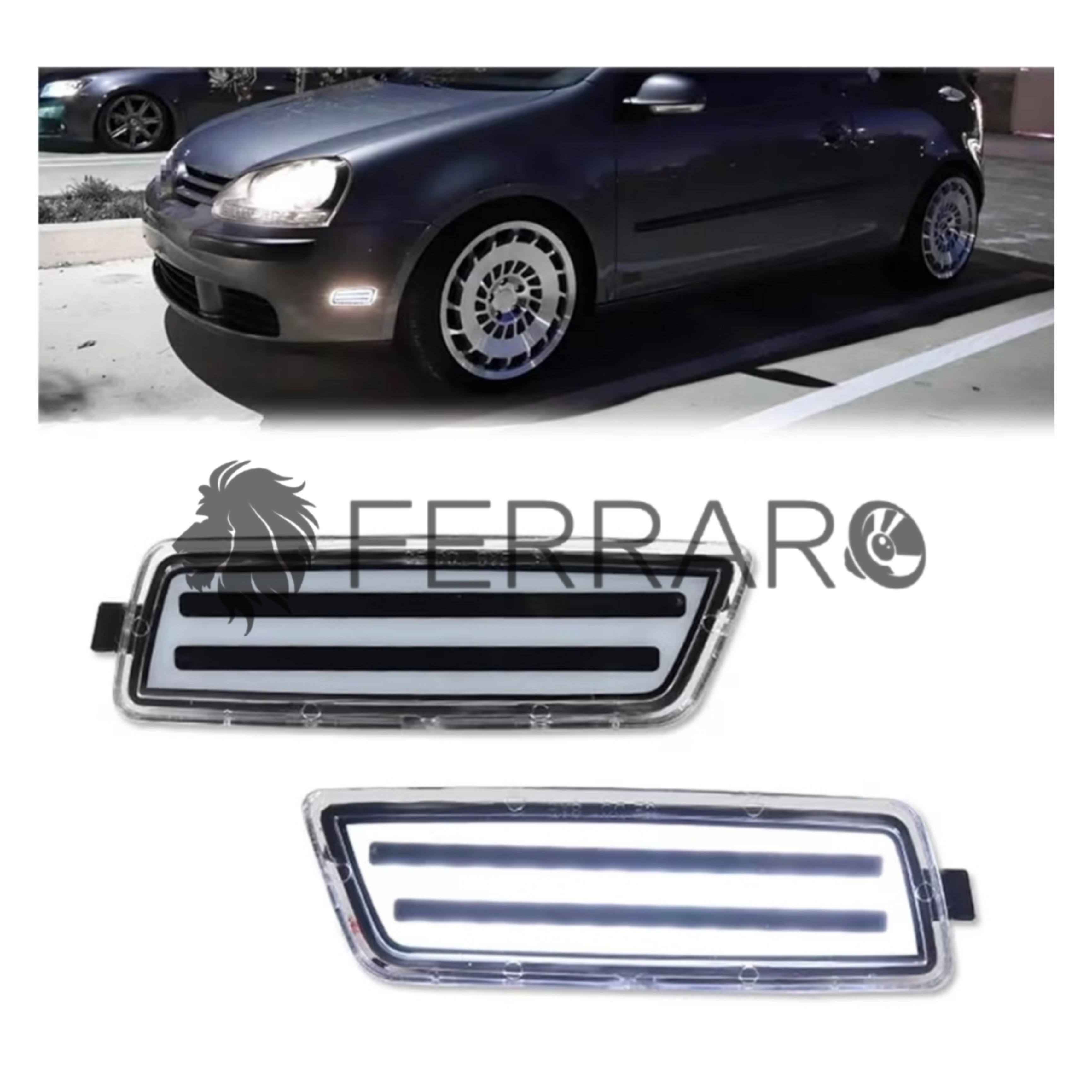 (PRENOTA) Indicatore Direzione Led per VW GTI, Jetta, MK6, Plug and Play