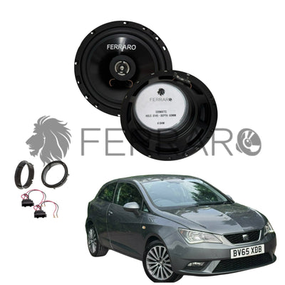 FerraroStore Kit 2 Altoparlanti, ASC-652PC, Ant o Post, Seat Ibiza 6J, IV (2009-2018)
