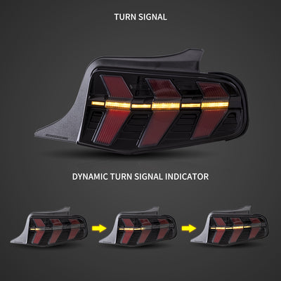 (PRENOTA) Fanali Posteriore Completo per Ford Mustang 5ª Serie (2010-2012) a LED
