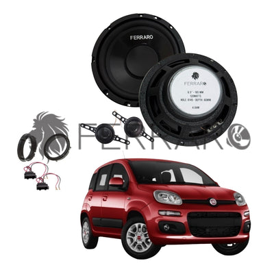 FerraroStore Kit 2 Altoparlanti, ASK-165.2, Anteriori, Panda 3ª Serie dal 2012>