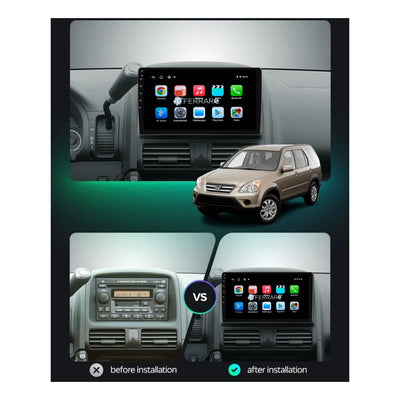 (PRENOTA) Autoradio per Honda CR-V 2 9" (2001-2006) Android, Bluetooth, CarPlay, Android Auto, 2GB/4GB/6GB/8GB Ram